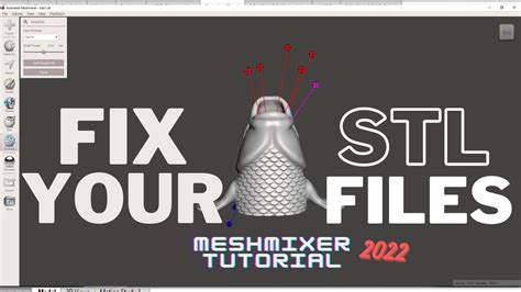 how to repair stl files.
